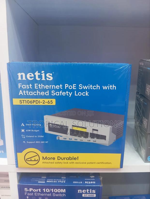Netis St106pdi-2-65 4 Port Available - thumbnail 4