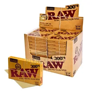 Raw Classic 300s Rolling Papers - 300leaves Per Booklet