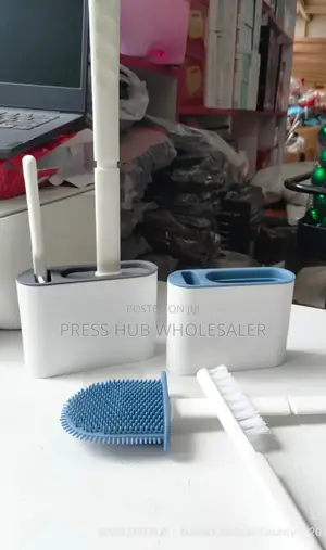 Toilet Brush and Holder Set" 