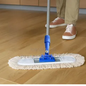 L9fh 24′′ Teepee Dry Mop With Handle – Wide Floor Duster