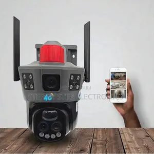 Audio Recording System Dual Lens Loud Speaker Siren Electric Camera