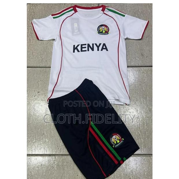 Kenya Kids Jersey ( White) - thumbnail 2