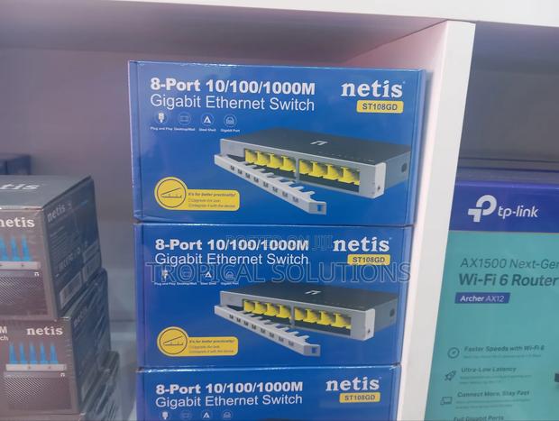 Netis St3108gd 8 Port Gigabit Available - thumbnail 2