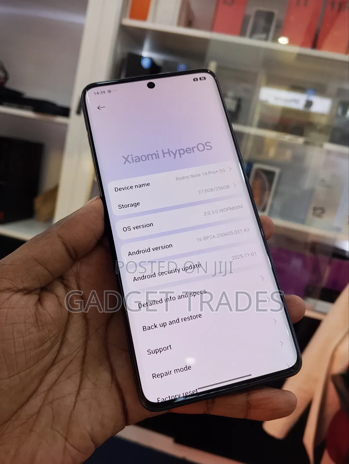 Xiaomi Redmi Note 14 Pro+ 5G 256 GB Red