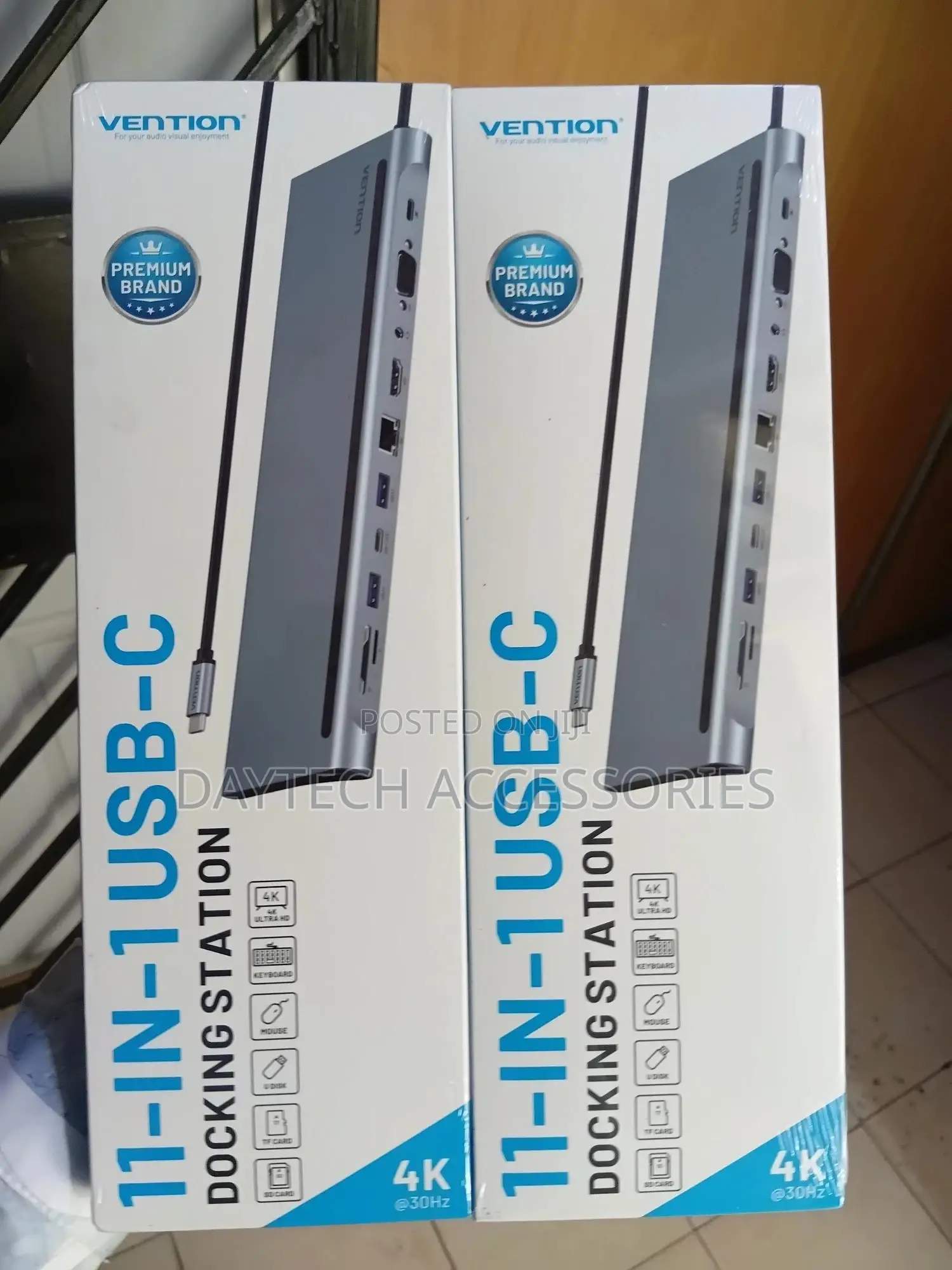 This Is a Vention 11-in-1 Usb-C Multi-Functional Docking Station.