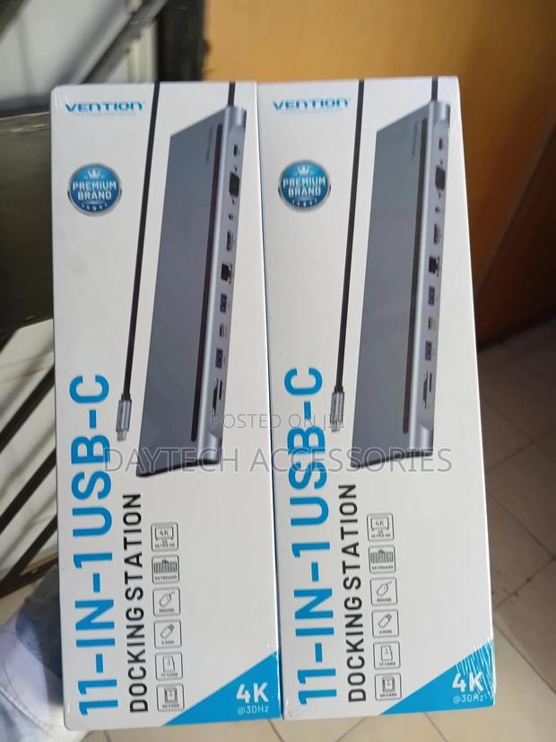This Is a Vention 11-in-1 Usb-C Multi-Functional Docking Station. - thumbnail 2