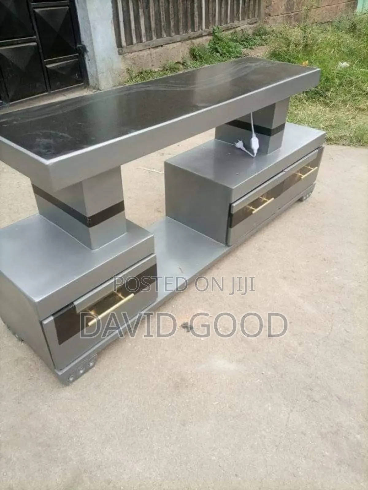 Grey Tv Stand 