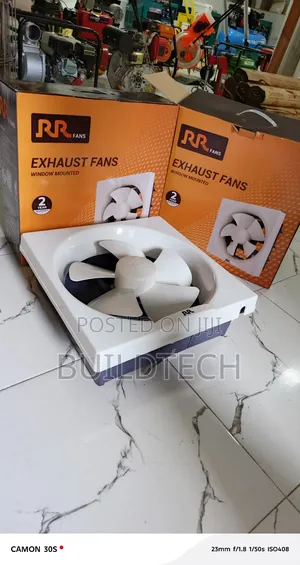 6" Exhaust Fan – High Airflow Ventilation