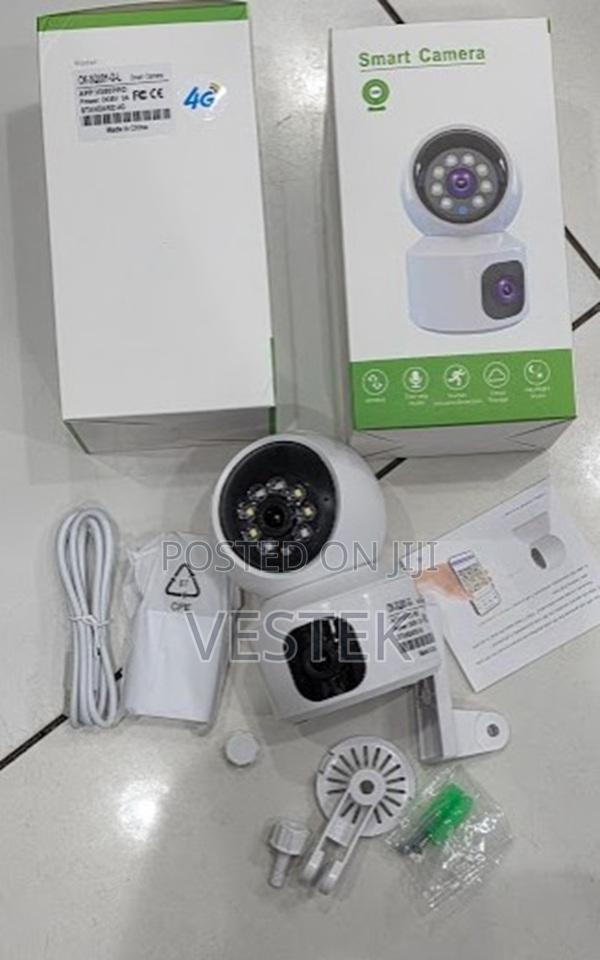 V380 Pro Wireless 4g Sim Card Dual Lens 4mp Ip Night Vision CCTV V380