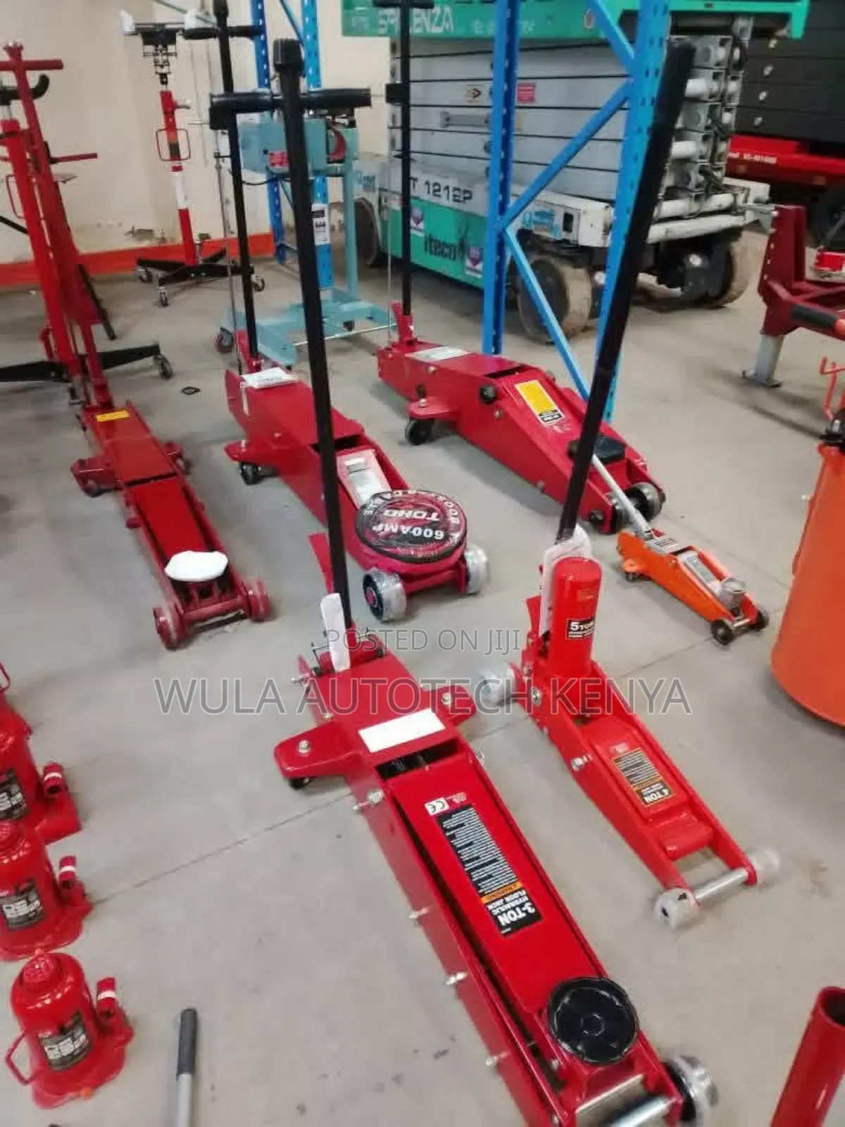 Commercial Vehicle Trolley Jack 4t Best Quality Sunshine Italy