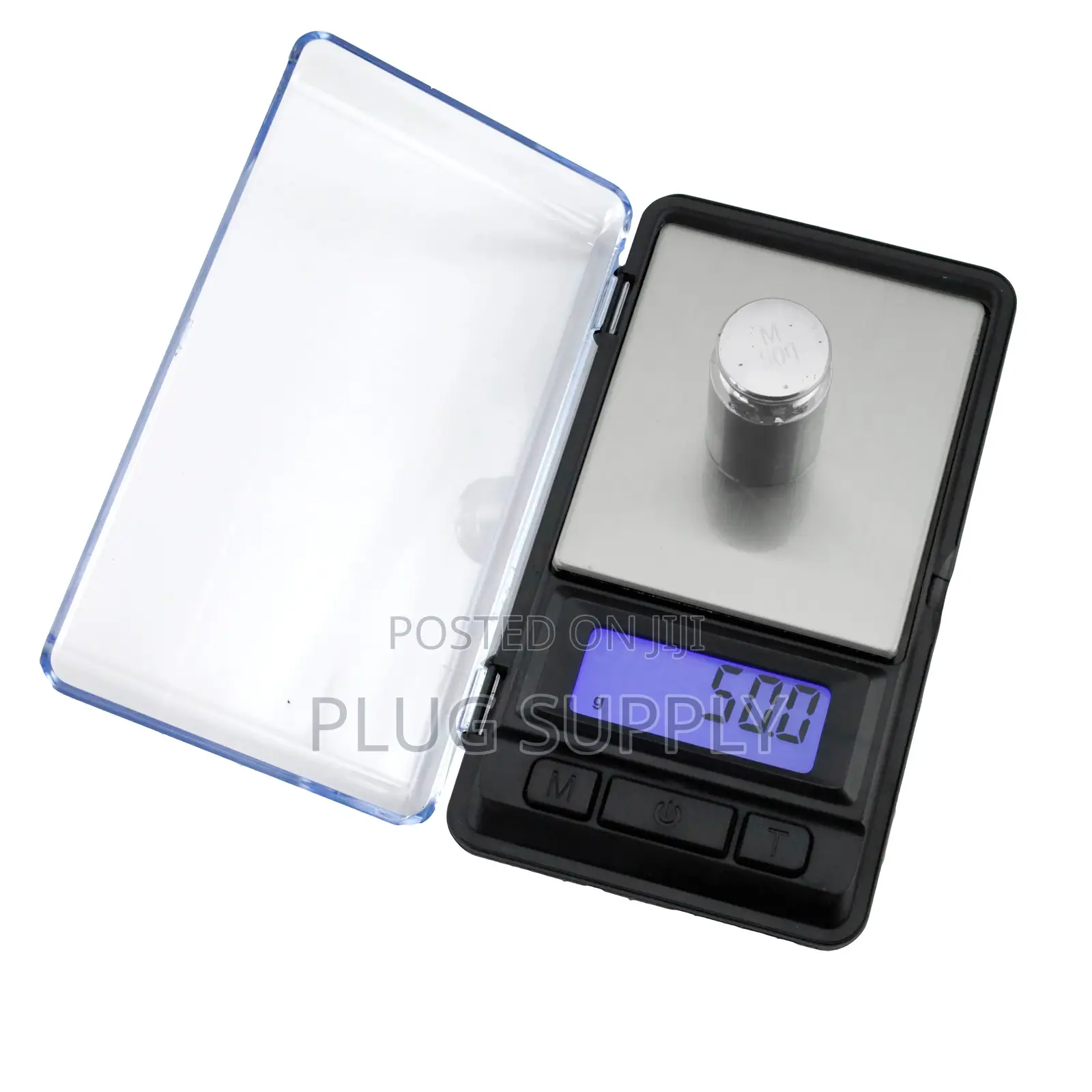 Zilla Clear Cover Precision Digital Pocket Scale (0.01g-500g)