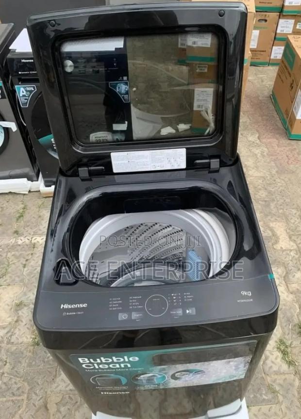 Hisense 9kgs Top Load Full Automatic Washing Machine - thumbnail 2