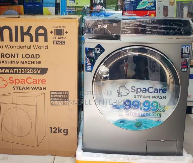 *Mika 12kg Fully Automatic Washing Machine Wash Spin 1500rpm 2yr W