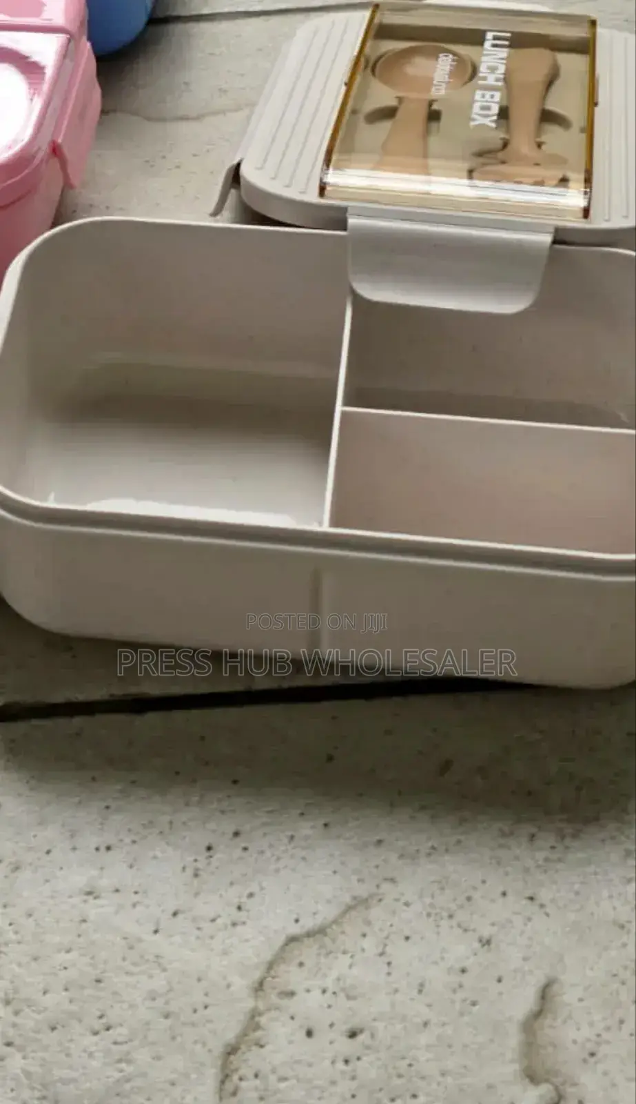 Multi-Compartment Plastic Bento Lunch Boxes* 