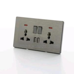 Twin Socket Usb 13a - thumbnail 2