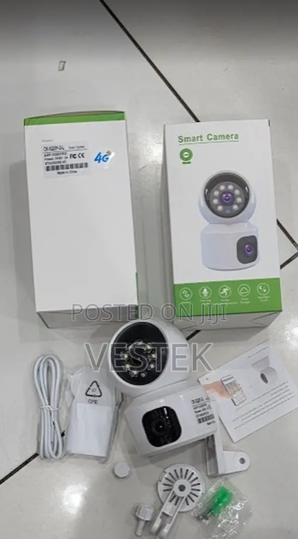 Quality 4mp Indoor Mini Double Camera 4g Night Vision Full Color