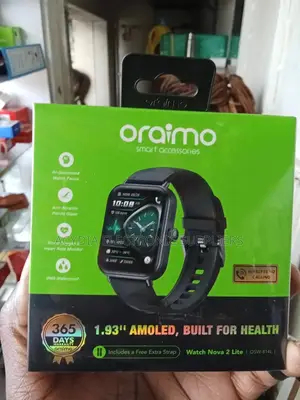 Oraimo Watch Nova 2 Lite 1.93"Amoled Smart Watch