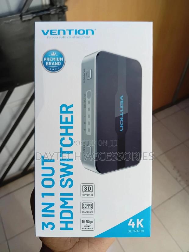 This Is a Vention 3-in-1 Hdmi Switcher - thumbnail 3