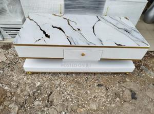 Sleek Marble Coffee Table – Perfect Modern Living Space