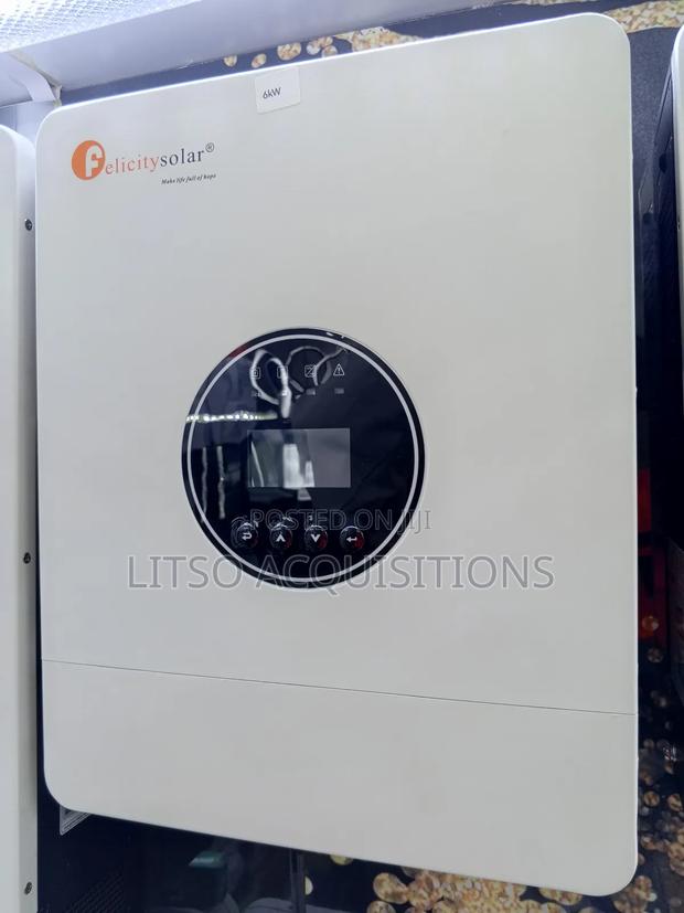 6kva 48v Hybrid Solar Inverter – Smart, Efficient Power Control - main view