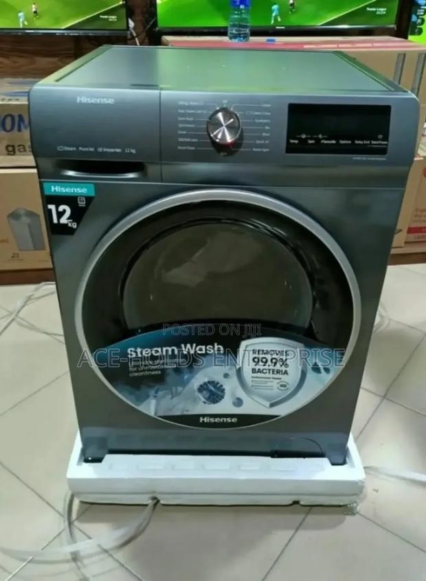 12kgs Hisense Washing Machine - Front Load Wash and Spin