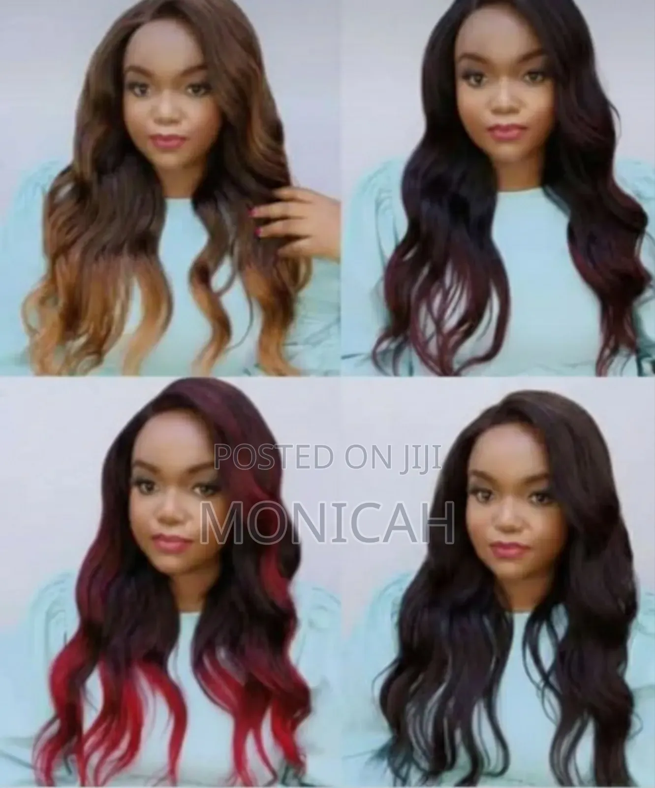 Loose Wave Semi Human Wig