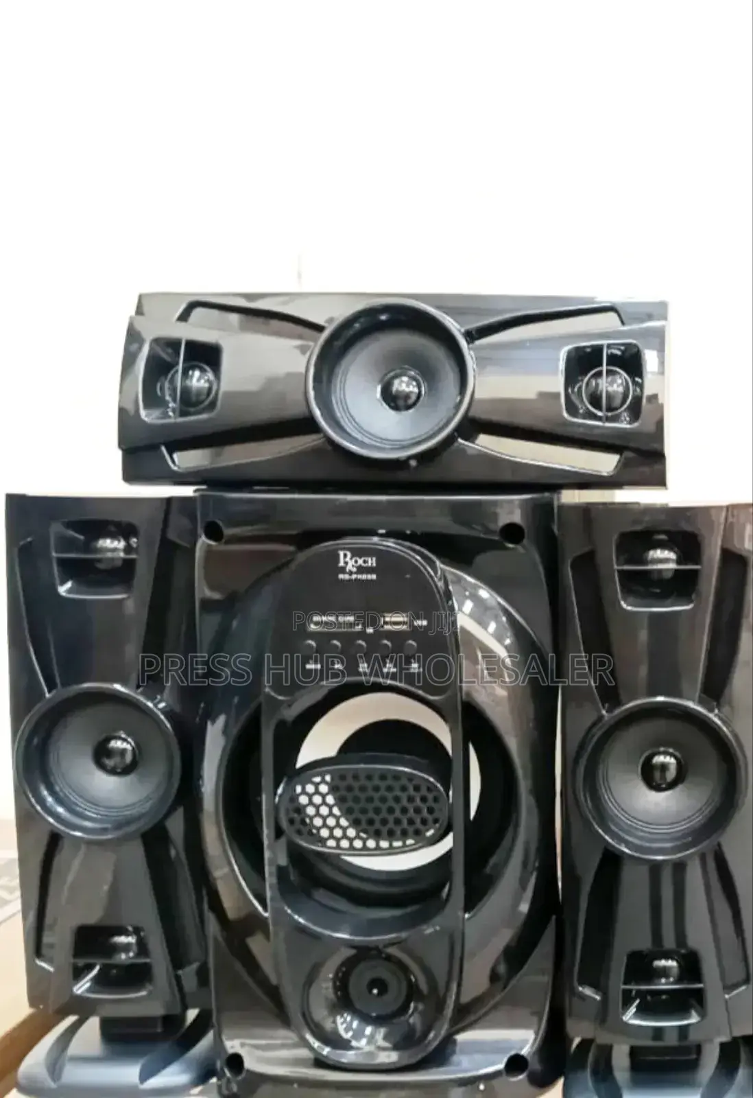 Roch Rs-Pk01s 3.1 Channel Home Theater Speaker System.