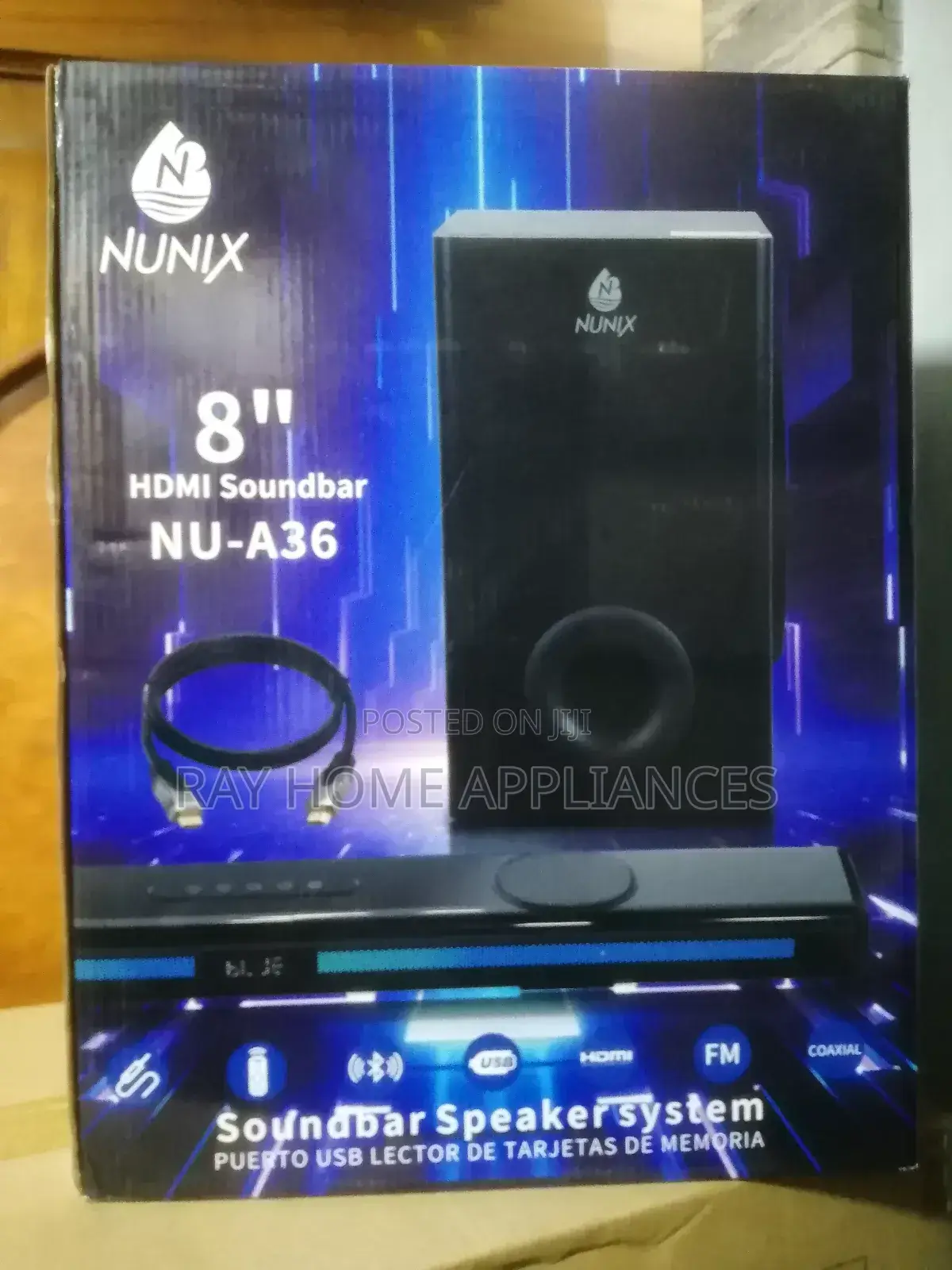 A-36nunix Sound Bar System