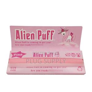 Alien Puff 1 1/4 Size Pink Rolling Papers - thumbnail 2