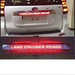 Led Light System Chrome Rear Trunk Lid Cover for Land Cruiser Prado - thumbnail 2