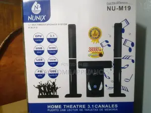 Nunix 3.1ch Nu- M19 Home Theater Speaker System