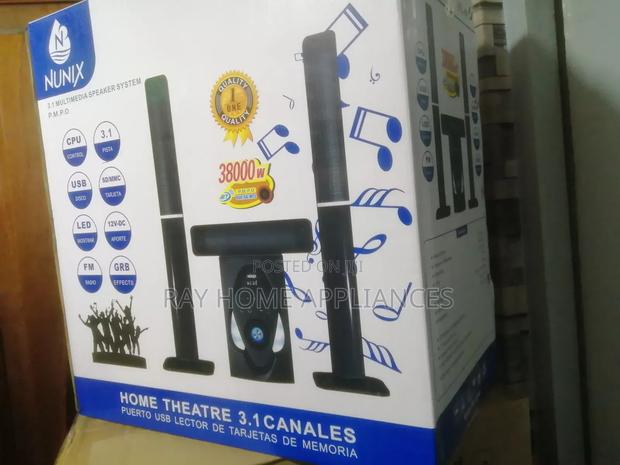 3.1ch Nu- M19 Home Theater Speaker System Nunix