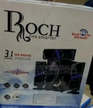 Roch Rs-Pk01s 3.1 Channel Home Theater Speaker System. 