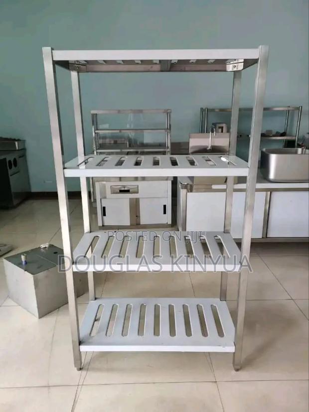 Stainless Steel Rack(Commercial Kitchen Drying Rack). - main view