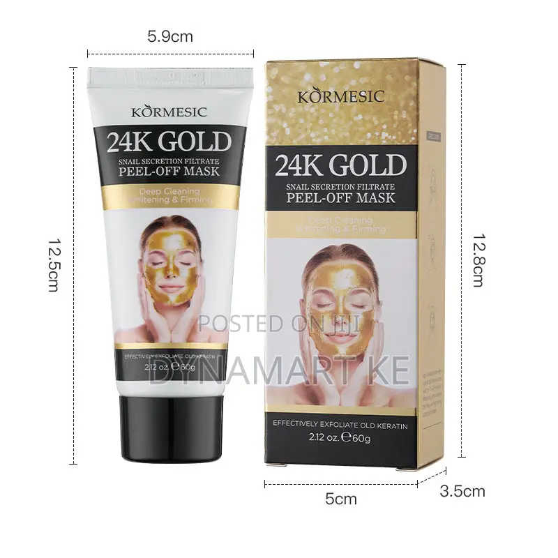 Kormesic 60g Gold Snail Secretion Filtrate Peel-Off Mask