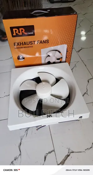 6" Electric Exhaust Fan