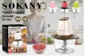 Sokany Mini Wonder Food Chopper, Model Sk-7006.