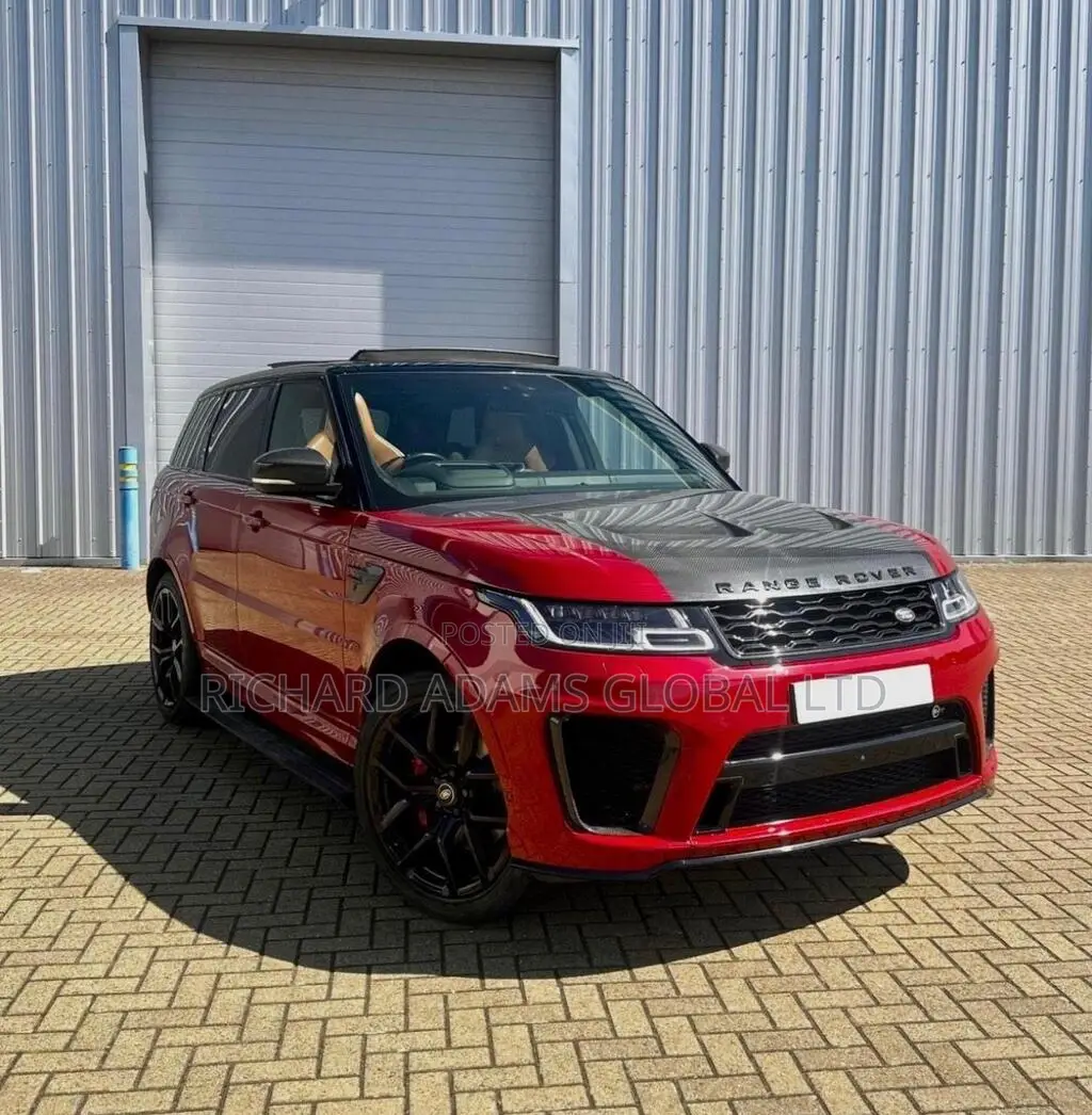 Land Rover Range Rover Sport SVR 2019 Red