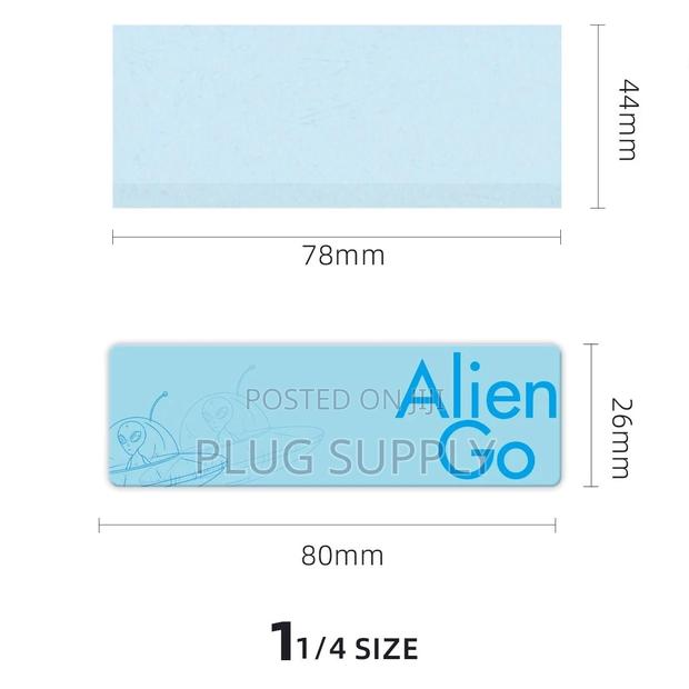 Alien Go 1 1/4 Size Blue Rolling Papers - main view
