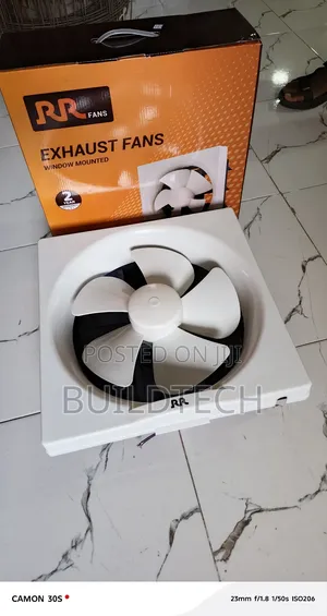 6" Ventilation Exhaust Fan in Industrial Area