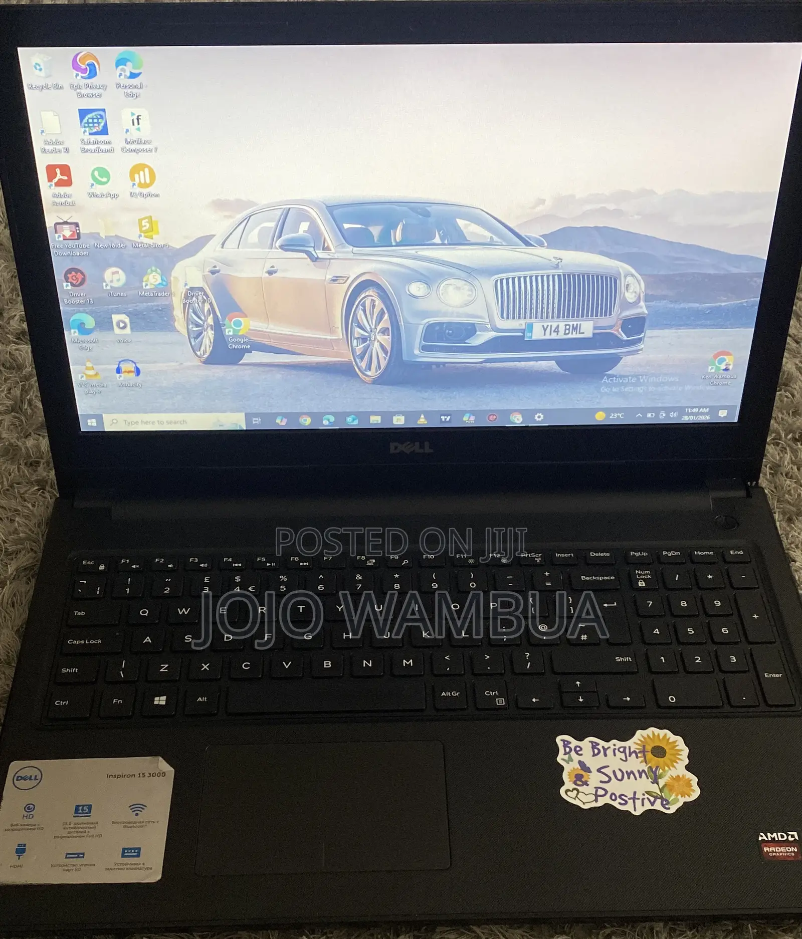 Laptop Dell Inspiron 11 3000 8GB Intel Core I7 SSD 256GB