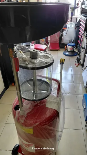 Heavy Duty 80l Pneumatic/Air Type Oil Drainer Machine With Glass.