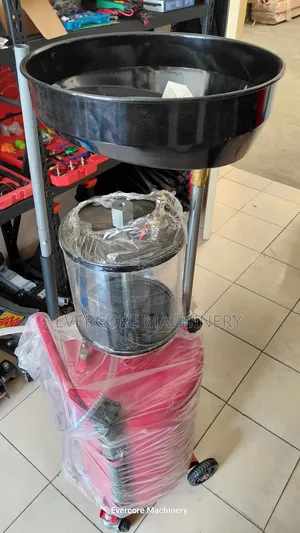 Heavy Duty 80l Pneumatic/Air Type Oil Drainer Machine With Glass.