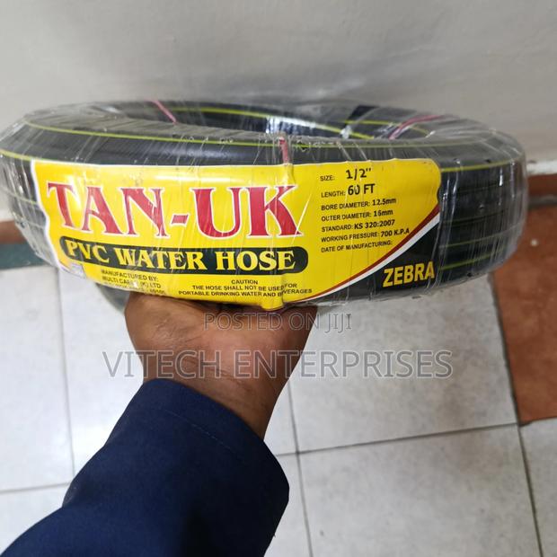 1/2'' Zebra PVC Garden Hose Pipe-60ft