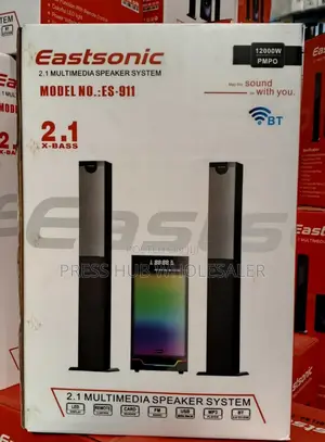 Eastsonic Es-911 2.1-Bass Multimedia Speaker System.