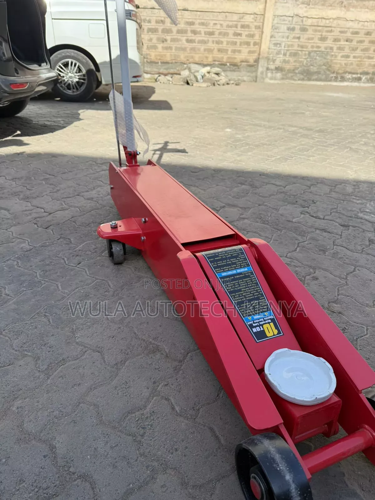 Heavy Commercial Vehicle Trolley Jack 10t Best Quality Sunshine Italy