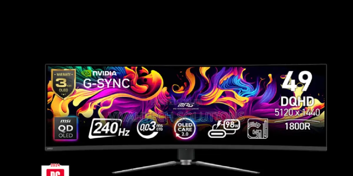 MPG 491cqp Qd-Oled (49-Inch) Display Gaming Monitor