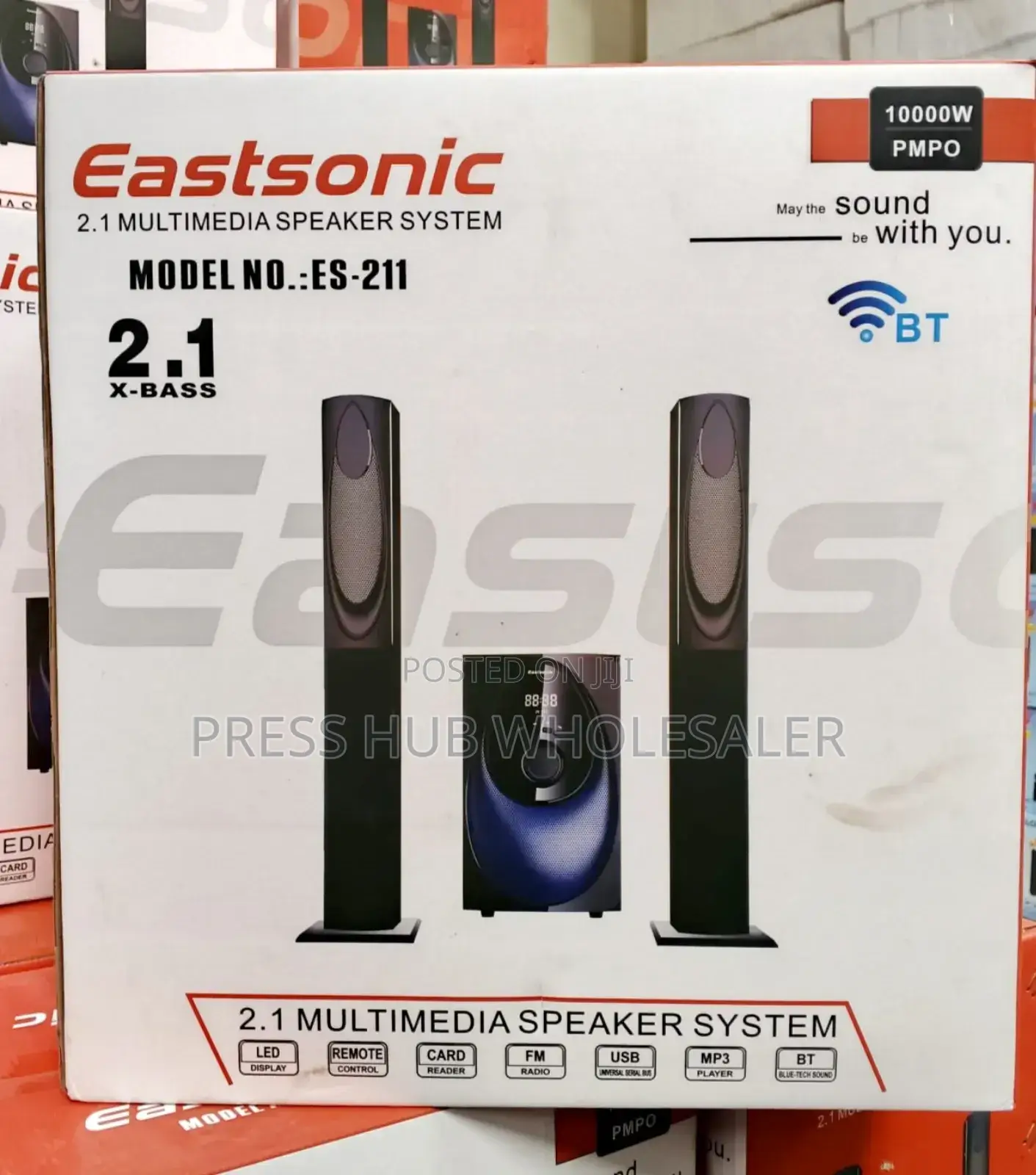 Eastsonic Es-211 2.1 Multimedia Speaker System.' 