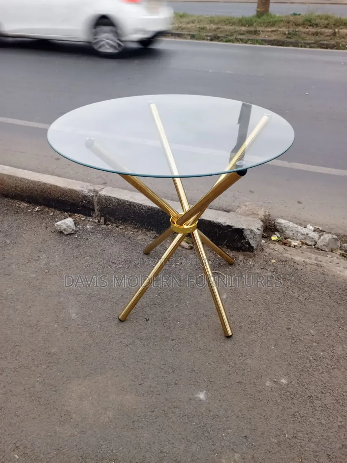 Stunning Glass Top Table
