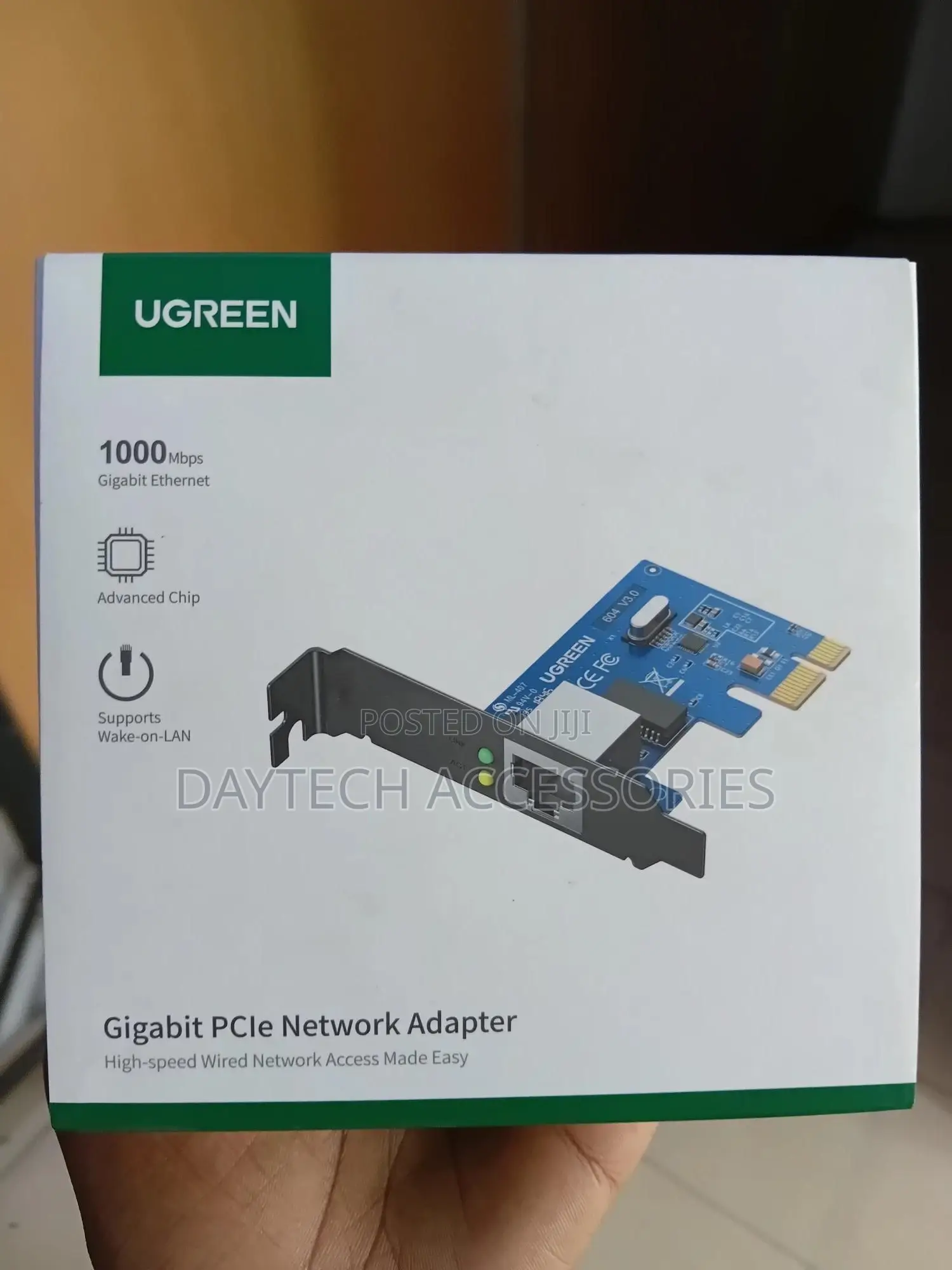 Ugreen Gigabitmbps Pci Express Network Adapter (Ug-30771)